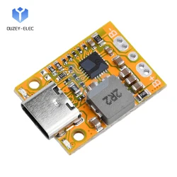 2/3S 3.7V Lithium Battery Charging Protection Board Type-C Interface Support QC Fast Charging with Charging Indicator Light