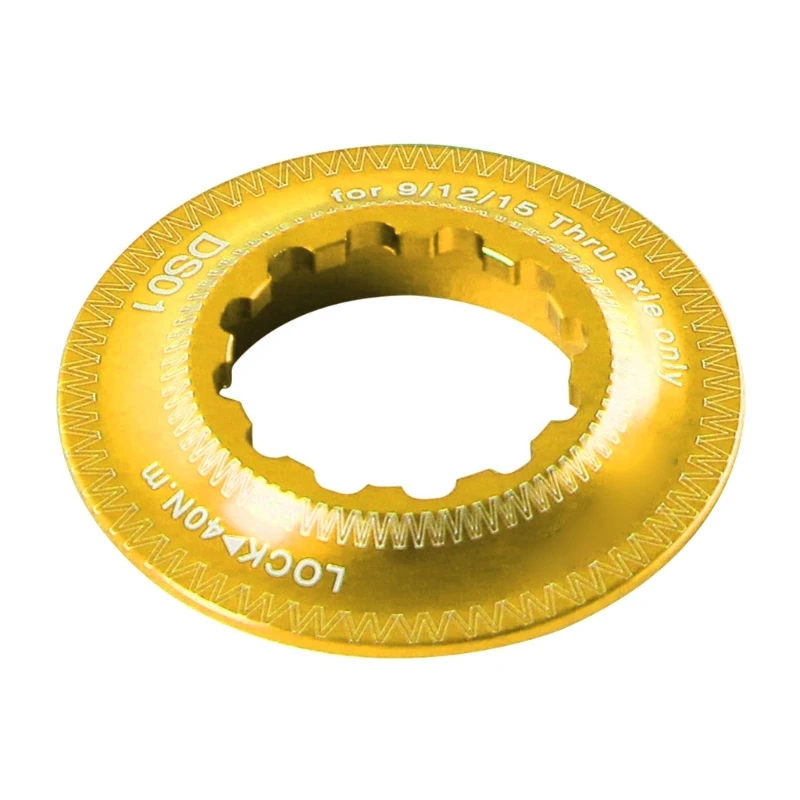 Aluminiumlegeringen Centerlock schijfremhouders voorkomen beweging rotoren en verbeteren fietsstabiliteit