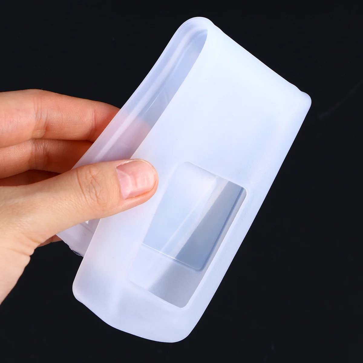 

Silicone Remote Cover 21X5X1.7Cm Transparent Waterproof Dustproof Stain Resistant Flexible For Most Remotes Protection