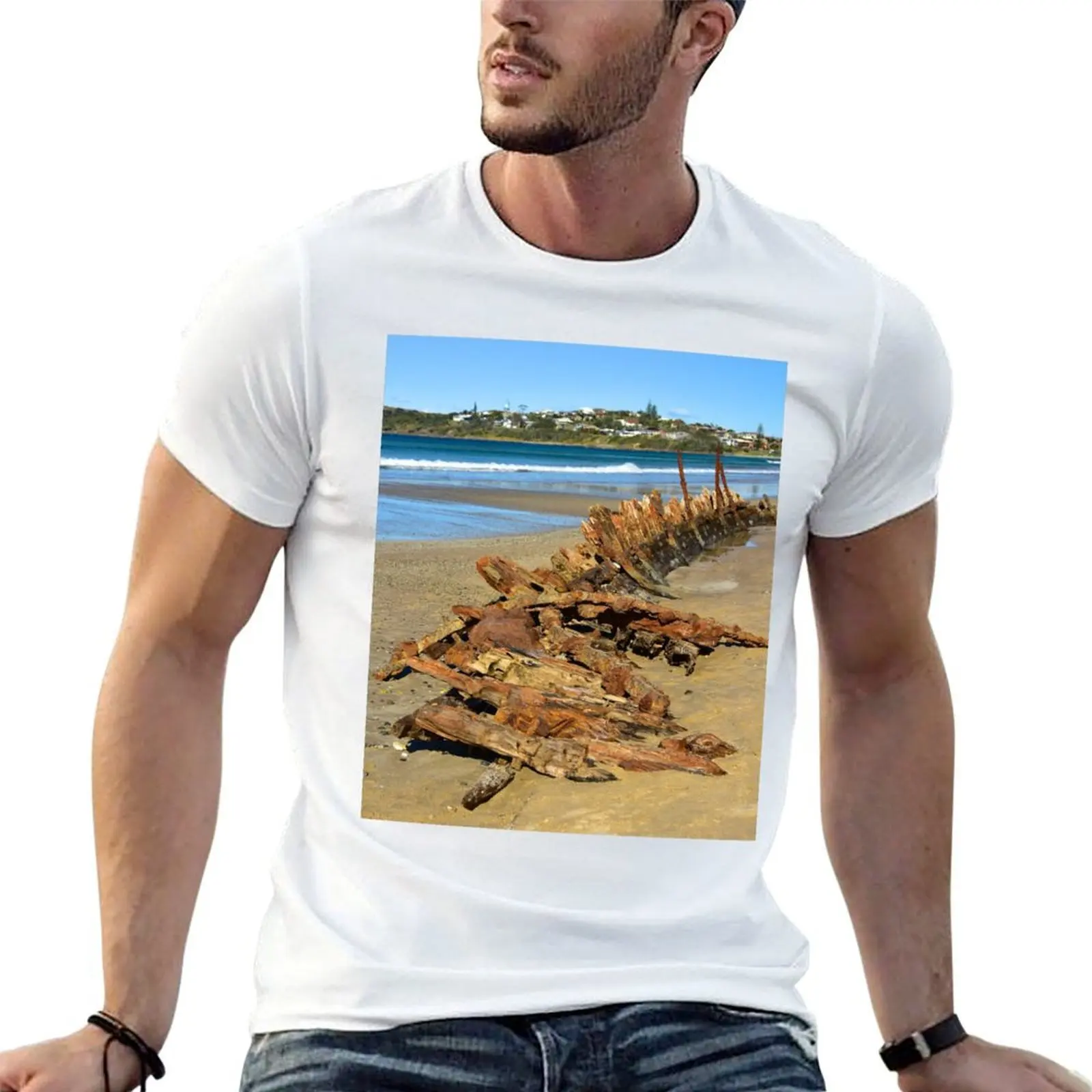 The Remains of Buster # 3 T-Shirt man t shirt summer t shirts for man cotton t shirts for man pack white T-shirt