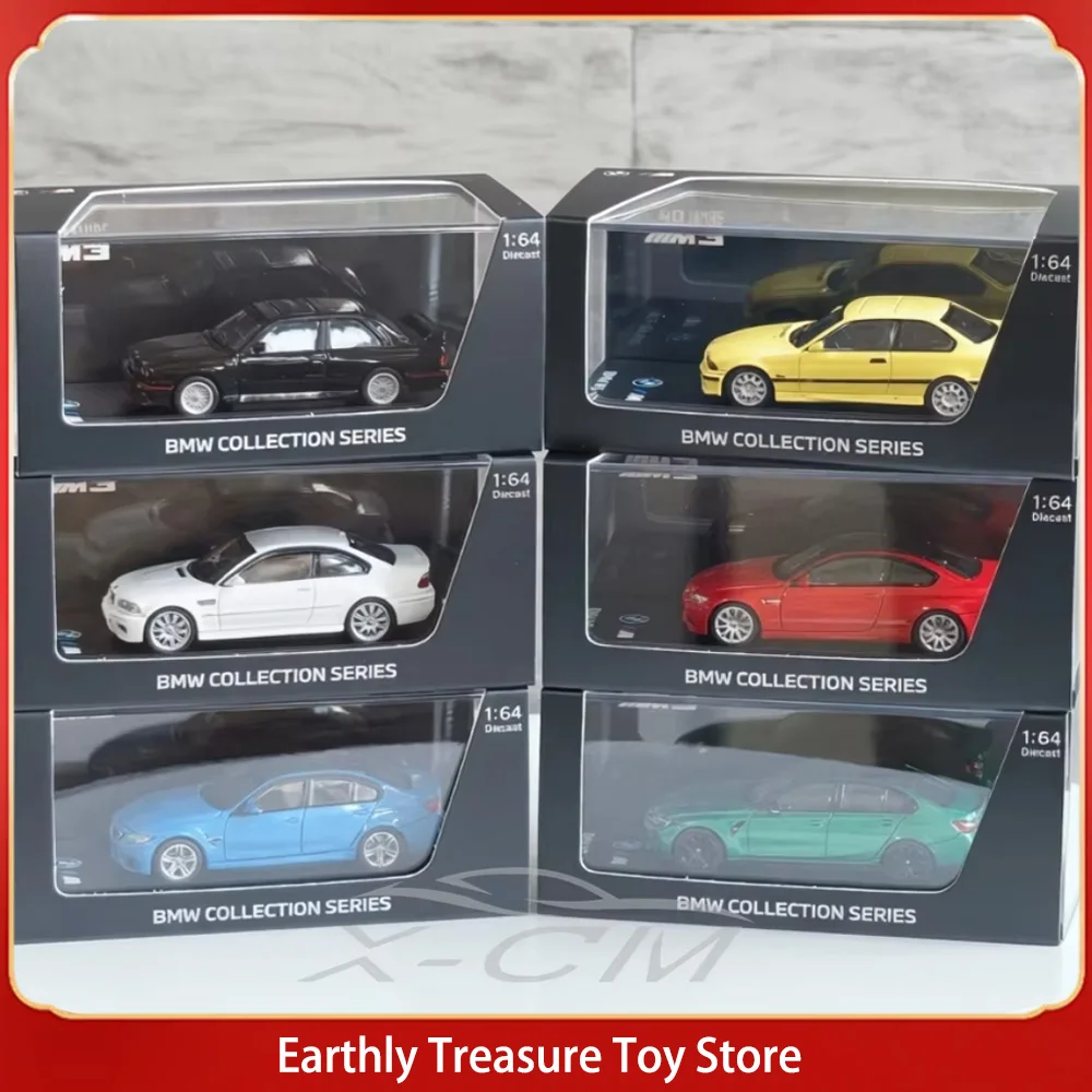 Em Estoque: Novo Modelo de Carro Diecast 1:64 - Miniatura Realista em Liga para Decoração de Mesa e Interiores de Carros, Brinquedo Colecionável e Presente Ideal