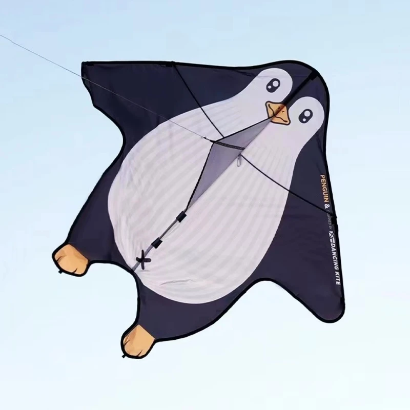 Cartoon pinguïn panda vlieger speelgoed sport grote vliegers voor kinderen professionele vliegeren vlieger mooie volwassen pop buitenspelletjes plezier