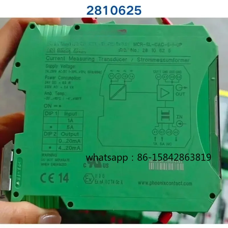 Brand New or Second-hand Test OK for Isolator MACX MCR-SL-CAC-5-I-UP 2810625 1 Piece