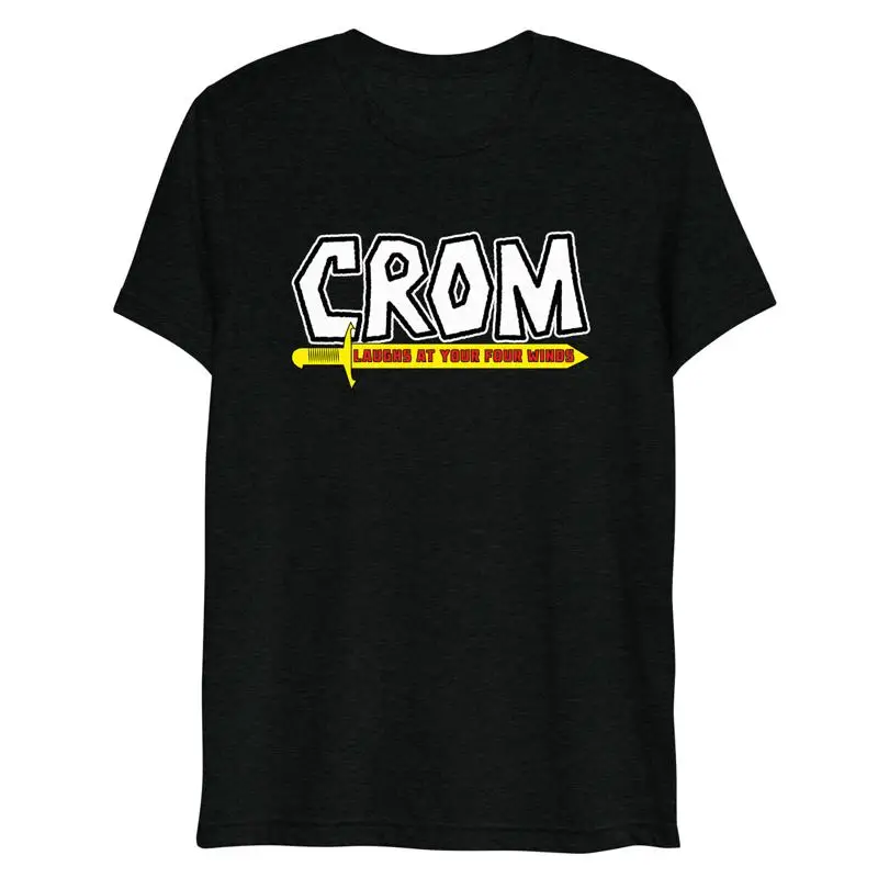 

CROM Laughs at Your Four Winds Conan the Barbarian Short sleeve t shirt