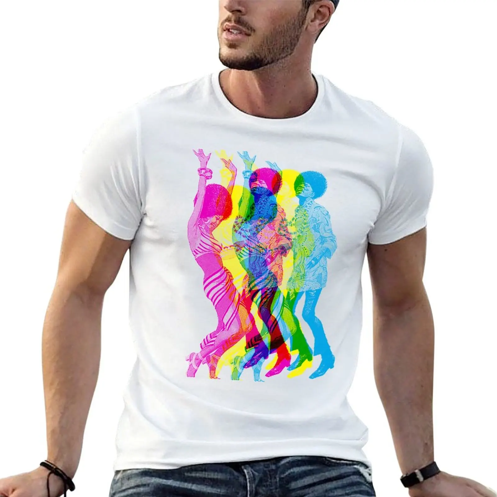 

Disco Dancers T-Shirt cheap stuff graphic shirts cotton man t-shirts street wear mens graphic t-shirts funny