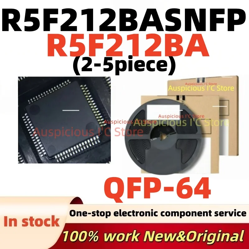 (2-5Pcs) R5F212BASNFP R5F212BA QFP-64 100%NEW