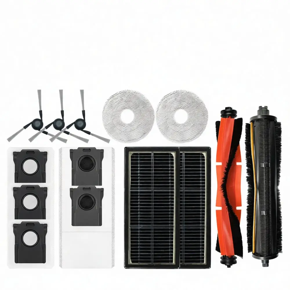 For Mova E40 Ultra Robot Cleaner Parts Main Brush Side Brushes Hepa Filter Mop Cloth Replacement Dust Bags Household Supplies