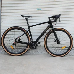 2023 TWITTER GRAVEL Bike RS-2*12S Inside Routing Oil Disc Brake Off-road grade T900 Carbon Fiber Road bicycles 700*40C велосипед