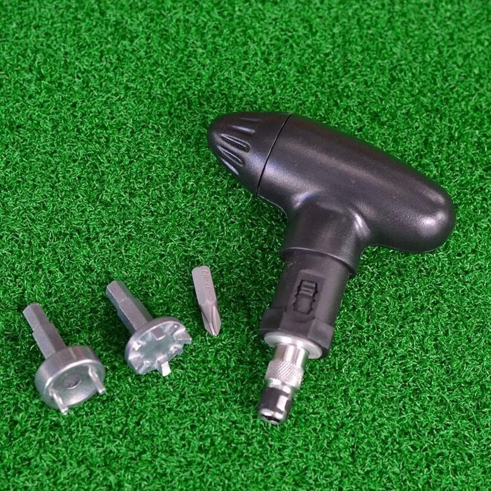 Golf Spike Ratchet Golf Shoes Spikes Remove Golf Spike Wrench Tool Spikes Replacement Tool Nails puller Kits Handle Wrench Tool