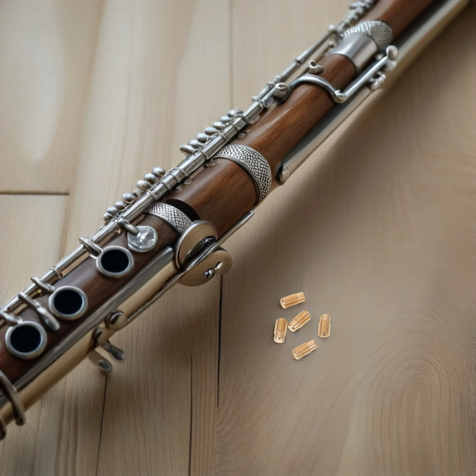 

5Pcs High Quality Saxophone Neck Screws Compatible with Alto Soprano Models Instrument Repair Maintenance Tightening Accessories