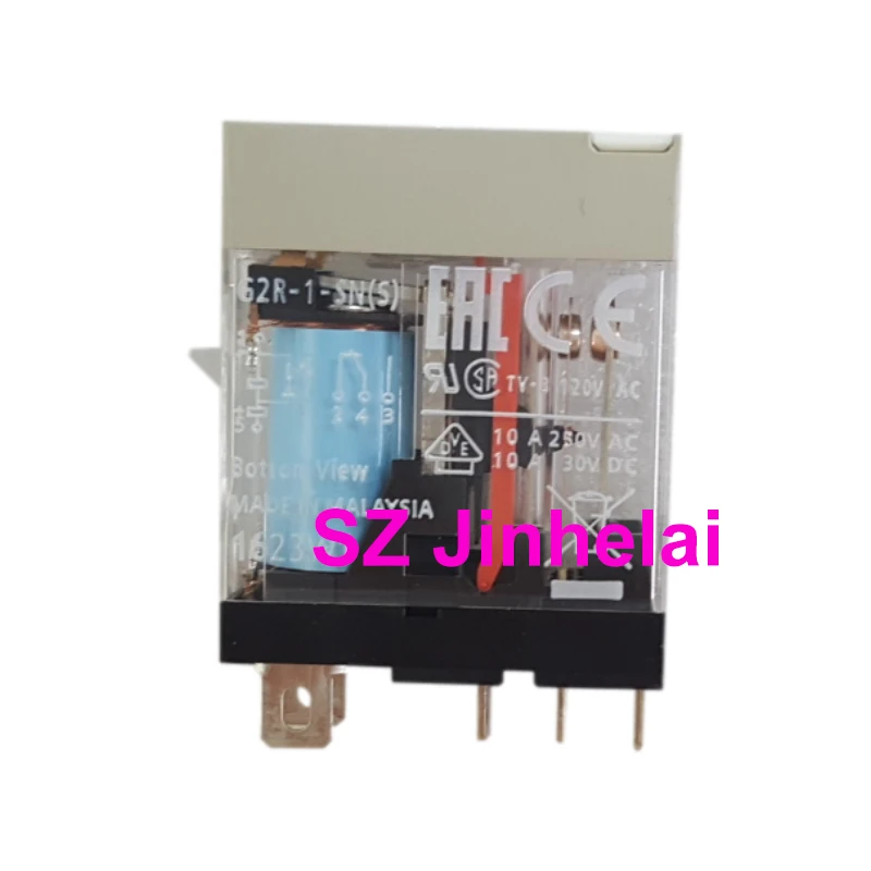 10pieces Omron G2R-1-SN DC24(S) AC220(S) Authentic Original Micro Voltage Power Relay G2R-1-SN(S) 24VDC 220VAC