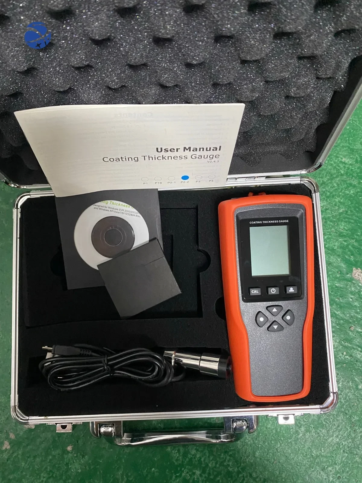 DC-910 Wide Measurement Range Separated Probe Detector Coating Thickness Gauge Meter Paint Tester