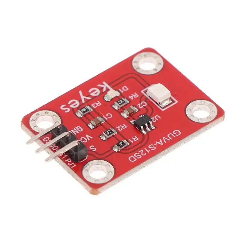 1/2/3pcs 3528 Solar Ultraviolet Intensity Module DC 3.3-5V UV Sensor GUVA-S12SD 240-370nm For Arduino /Raspberry Pi