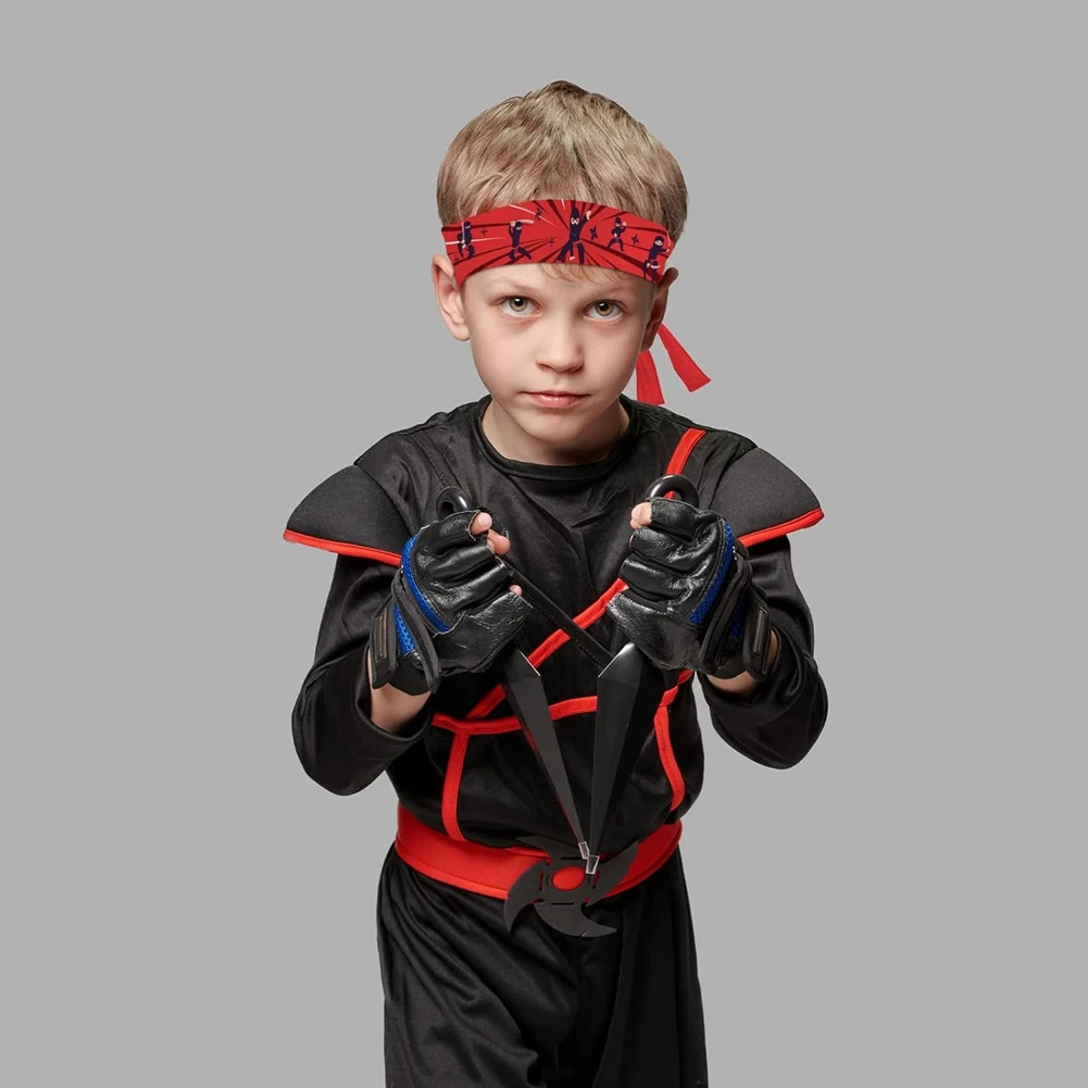 ABYB Karate Birthday Party Favors, Colorful Karate Themed Headbands, Birthday Party Supplies for Kids Boys and Girls. view 6