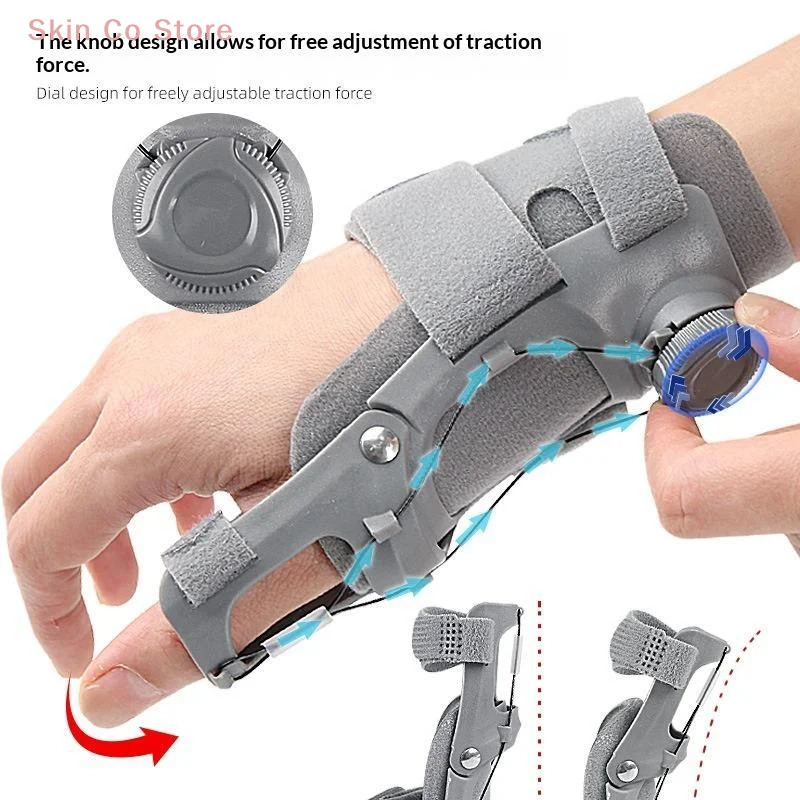 [CO]Adjustable Splint Wrist Thumb Support Brace For Arthritis Breathable Thumb Protector Guard Fits Right And Left Hand[CO]