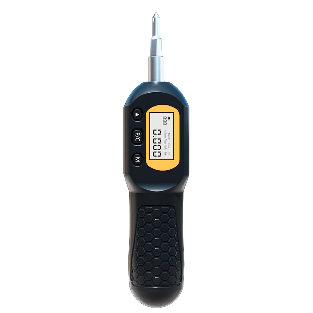 Digital display torque screwdriver, torque screwdriver, and screwdriver