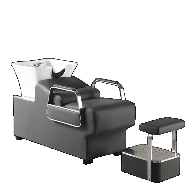 

Роскошный скандинавский шампунь-кровать, массажная эргономичная деликатесная простая кресло-шампунь, модная современная мебель для салона Cadeira De Barbearia