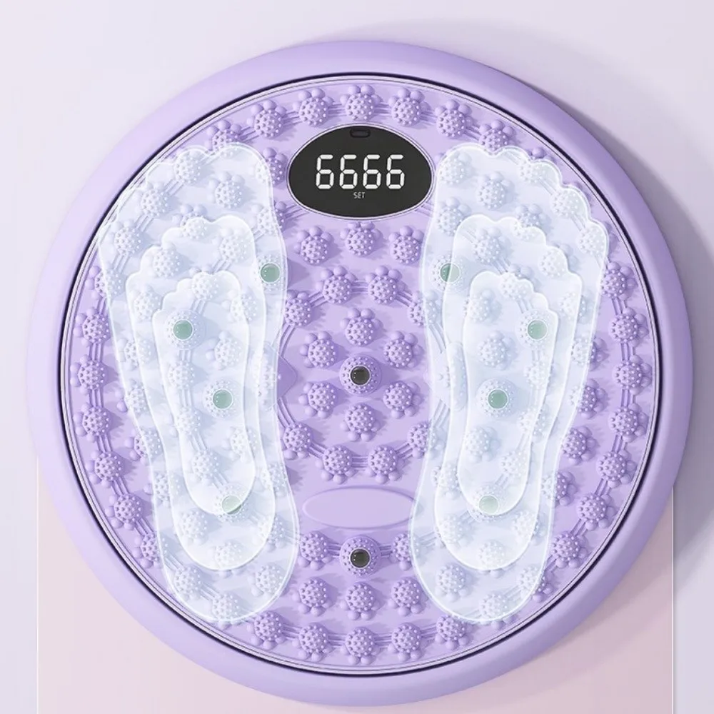 Wriggling Plate Non-Slip Waist Twisting Disc Turnable Magnetic Twist Machine Portable Intelligent Foot Massager Exercise