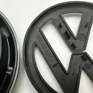 Gloss Black Substitution Front Grill Emblem für Volkswagen Golf MK6 2009 2012 2012, Icy of the Car Trunk Deckel, 110 mm, 135 mm 10 Hauptverkaufsgolf Golf 2008 - №5