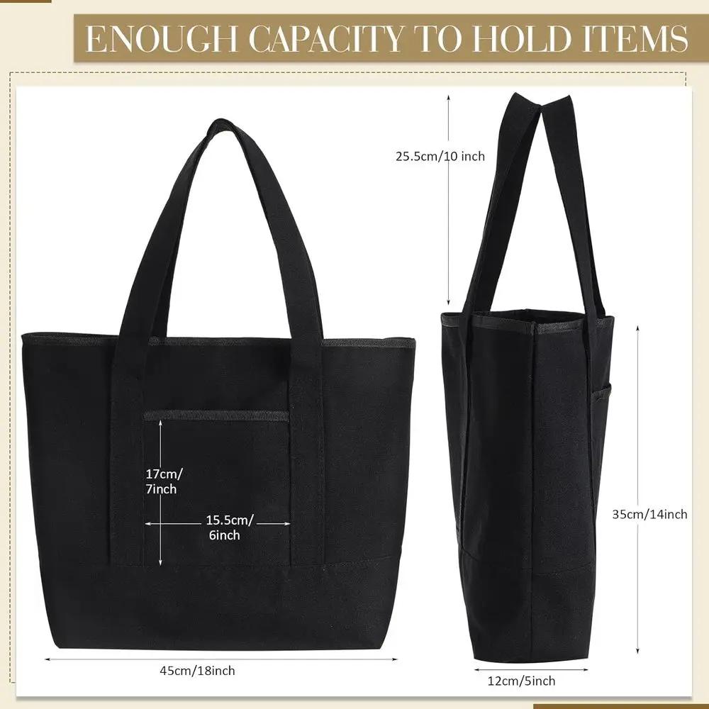 16 عبوة من أكياس القماش مع جيب، 18 حقيبة تسوق قابلة لإعادة الاستخدام للنساء والأمهات، صديقة للاستخدام بنفسك