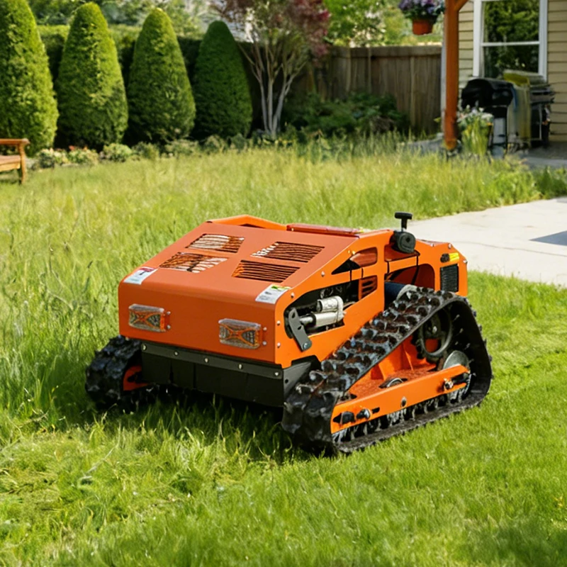 

High Efficiency Energy Saving Remote lawn mower Heavy Duty Long Endurance Working lawn mower