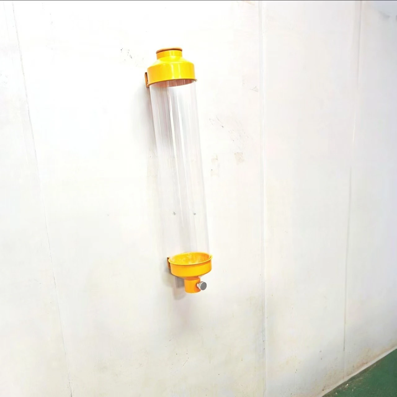 Coffee bean storage tank Commercial wall-mounted storage tank Large capacity sealed tank Circular wall-mounted display storage