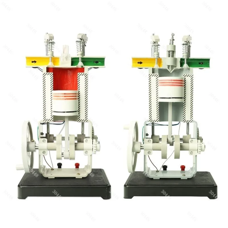 

High School Physics Gas and Diesel Four Stroke Single Cylinder Small Engine Model