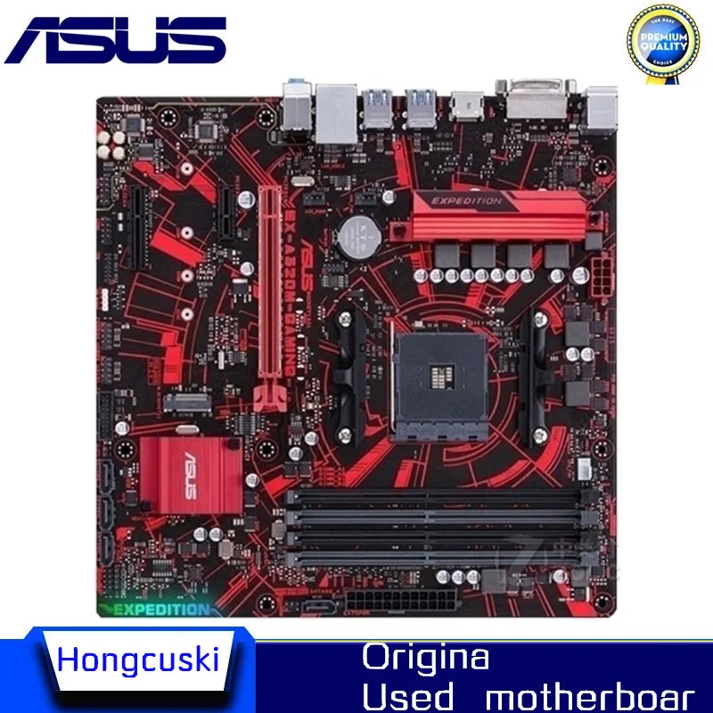 

A320M-GAMING For ASUS EX-A320M-GAMING original Used motherboard Socket AM4 DDR4 64G USB3.0 SATA3 A320 Desktop Motherboard