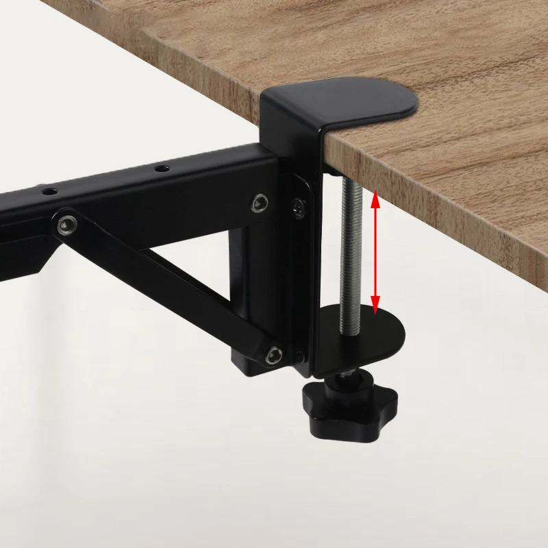 1set L-shaped Foldable Desktop Bracket Heavy-duty Punch-free Space-saving Desktop Extension Plate Rack Hardware Accessories