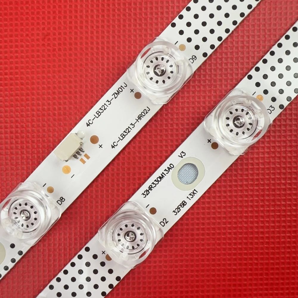 LED Backlight Strip For 13LED 32S335 32S331 32F68 32S615 32D4300 32S6201 32S5200 TCL_32F6B_13EA_3030_LX20190523