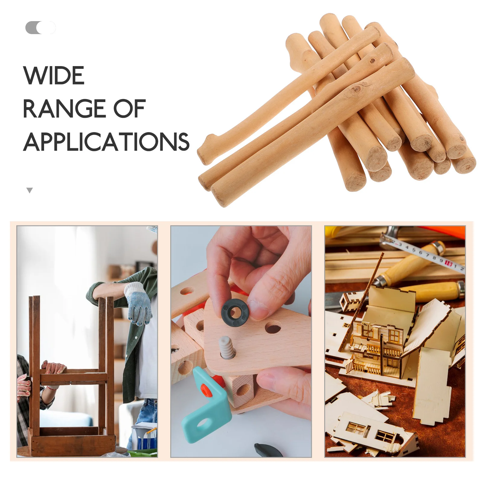 

1Set DIY Pieces Natural Vase Filler Wedding Party Tabletop Decor Craft Accessories Beach Decor for Crafts