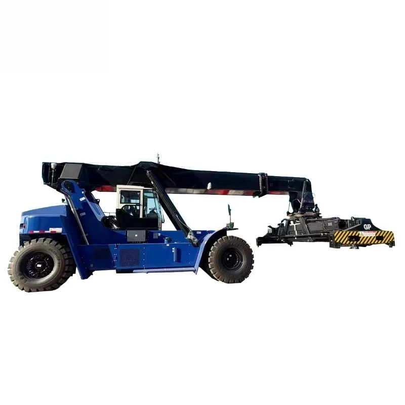 Customized 45T Diesel Reach Stacker: Robust Container Handling Power For Demanding Terminal Operations.
