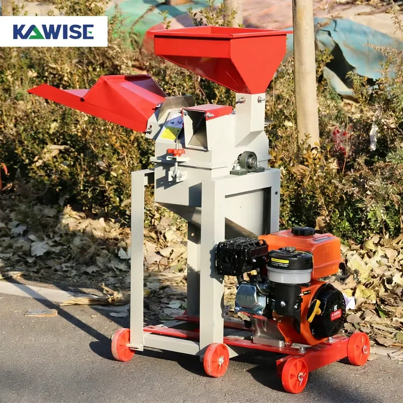 Pulping Crusher Machine for Wet Grass Dry Fodder Corn and Grain Processing on Farms view 6