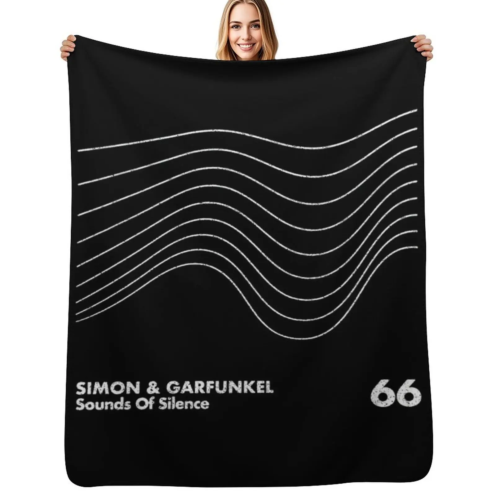 

Simon & Garfunkel _ Sounds Of Silence Throw Blanket funny gift Nap Luxury Hairys Blankets