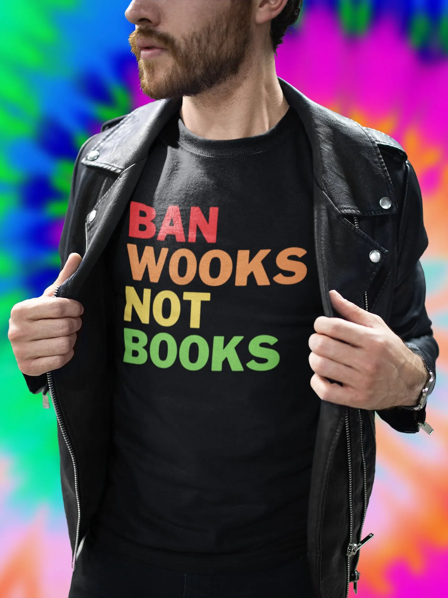 Ban Wooks Not Books Funny Truthful T Shirt Jersey