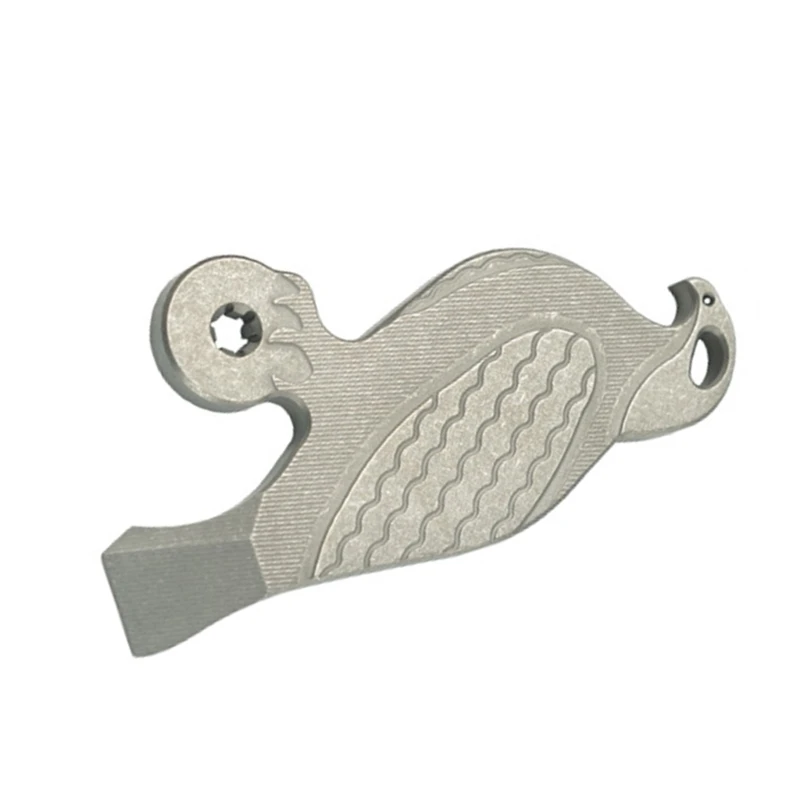 Q2Q4 Precisions Metal Pry Bar Featuring Unique Parrot Shape Miniature Pry Bar Multifunction Mini Crow Bar  for Hand  Tasks