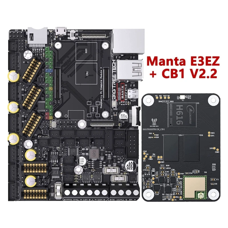 

3D Printer Silent Control Boatrd Manta E3EZ + CB1 -V2.2 Core Board Kit for Ender-3, Ender-3 -V2, Ender-3 Pro, BIQU-B1