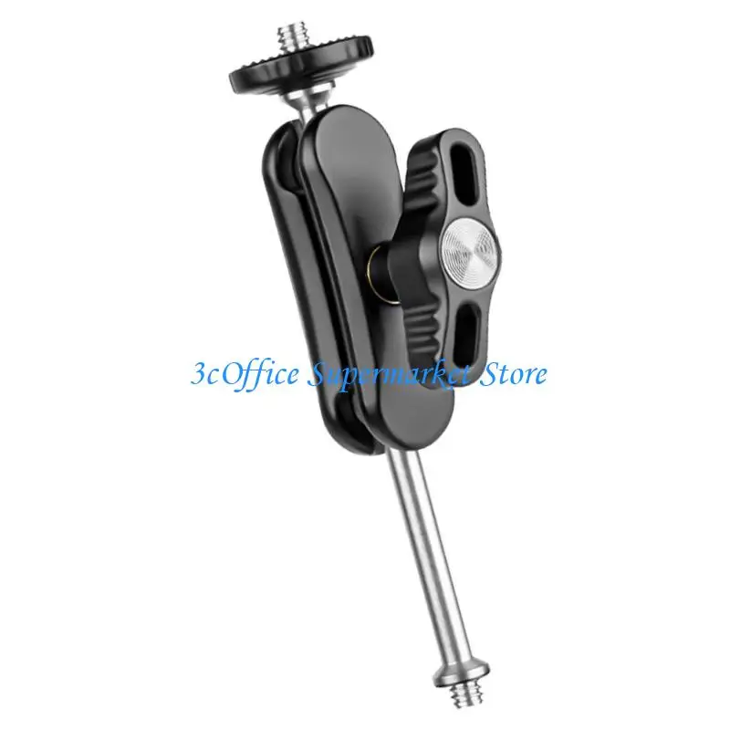 

E1PA Reliable Aluminum Support Bracket for DSLR and Video Cameras with Universal Fit