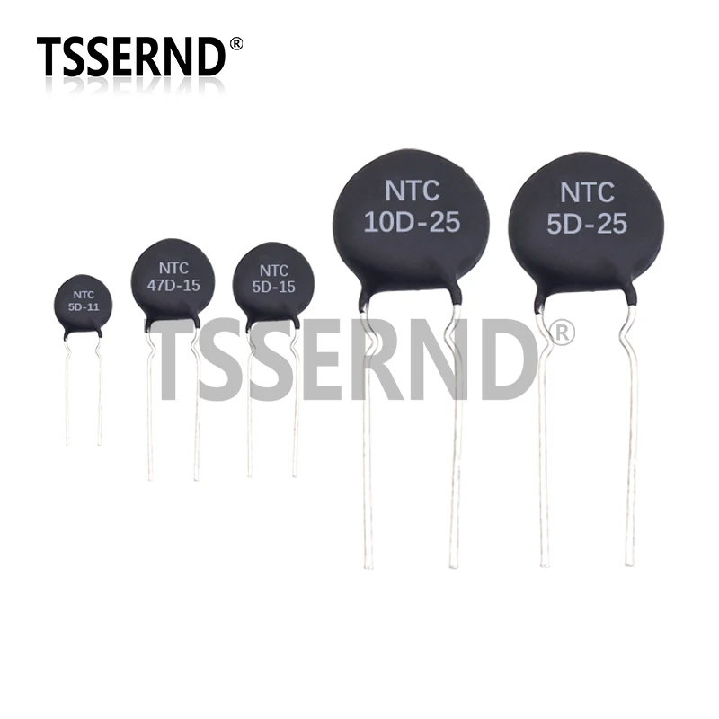 

10 шт. терморезистор NTC 3D-9 5D-9 5D-11 5D-15 8D-11 8D-20 10D-7 10D-9 10D-11 10D-13 10D-15 10D-20 20D-20 33D-7 47D-15 50D-9