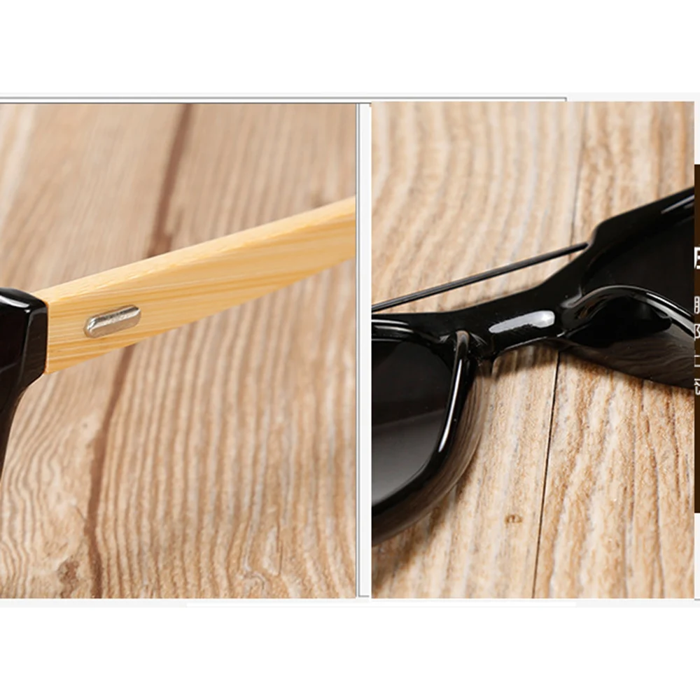 Double Bridge Handcrafted Frame Bamboo Temples Fashion Round Reading Glasses +0.75 +1 +1.25 +1.5 +1.75 +2 To +6