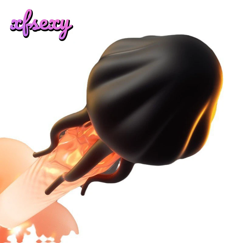 ألعاب الجنس قنديل البحر الاهتزاز المدرب ذكر الاهتزاز التدريب القضيب الاستمناء للرجال الاستمناء الفقرة El Hombre لعبة الجنس 18 +