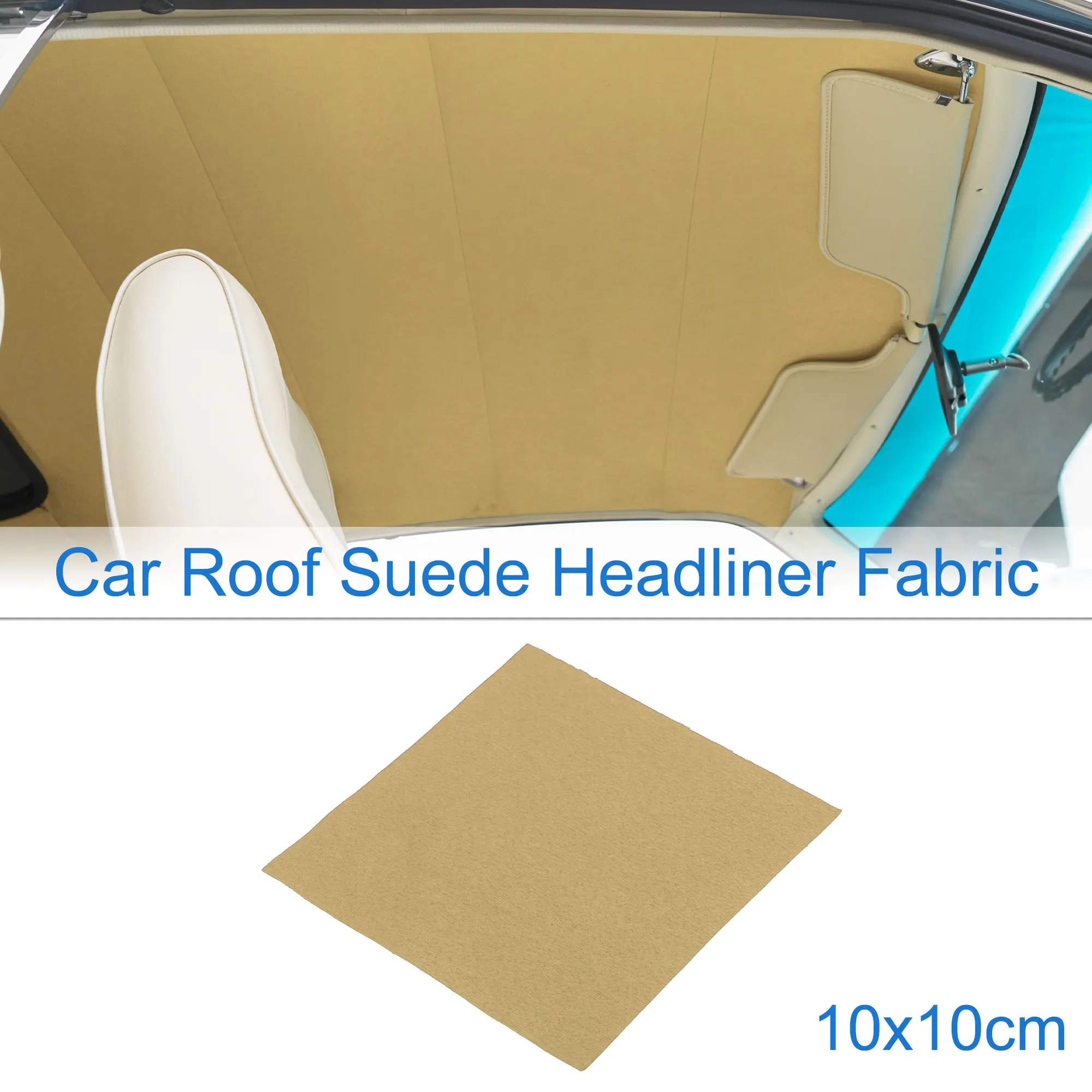 UXCELL Headliner Fabric 150G Interior Trim DIY Roof Repair Replacement Suede Fabric 30x30cm 40x40cm Car Roof Sky Fabric