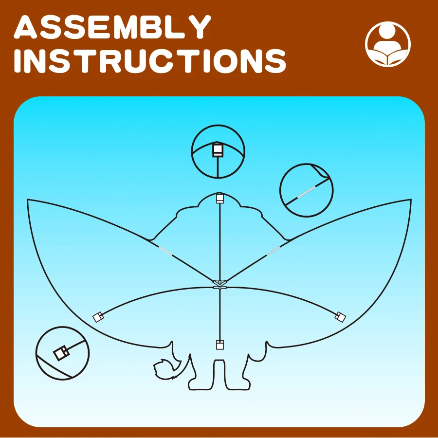 Questo adorabile aquilone con leoncino presenta un design con leone alato, realizzato come un aquilone professionale specifico per i principianti.