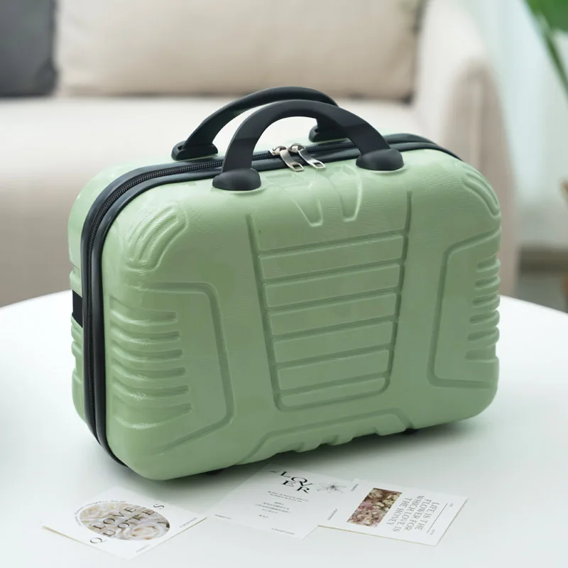 

Travel essential luggage set 20-28 inches large capacity rolling luggage with makeup bag, lightweight and comfortable with lock