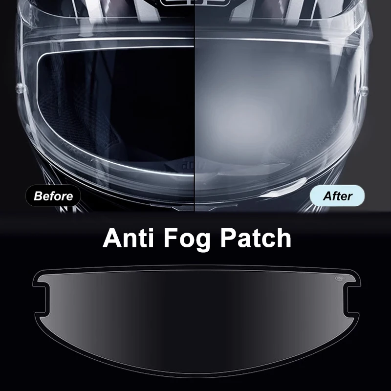 

Helmet Clear Anti-Fog Patch Rainproof Protective Film Universal Lens Film Motorcycle Visor Fog Resistant Moto Accessories