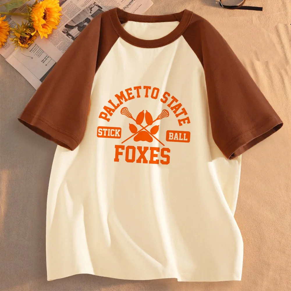 Tudo para os Jogos Palmetto State Foxes camiseta adolescente kawaii hip hop 80s Retro Punk camisa Universidade 2000s Gótico Cultura Pop