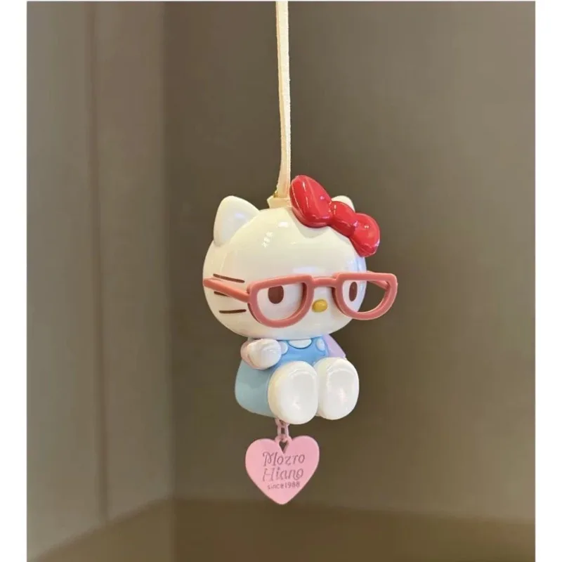 أزياء Kawaii مرحبا كيتي أنيمي الكرتون لطيف الراقية الهدايا المفاتيح زينة الإبداعية هدية لفتاة حلاوة هدية عيد ميلاد