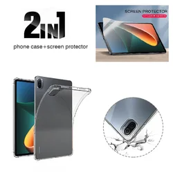 Airbags Cases For Xiaomi MiPad 5 Pro 2022 Case Tablet Protective Cover Four Airbag Back Transparent Xiomi Mi Pad 5 Mipad5 5Pro