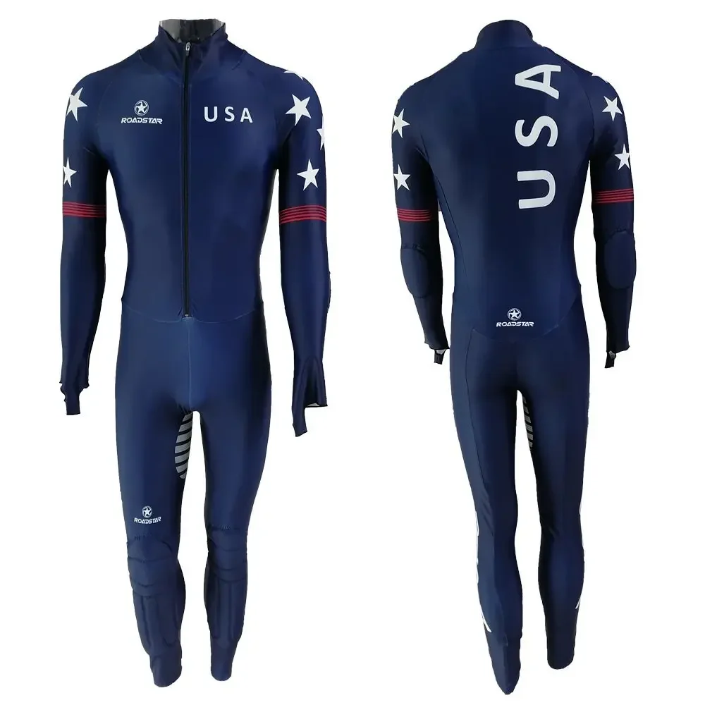 custom no MOQ speed skating skin suit short track cut proof suit