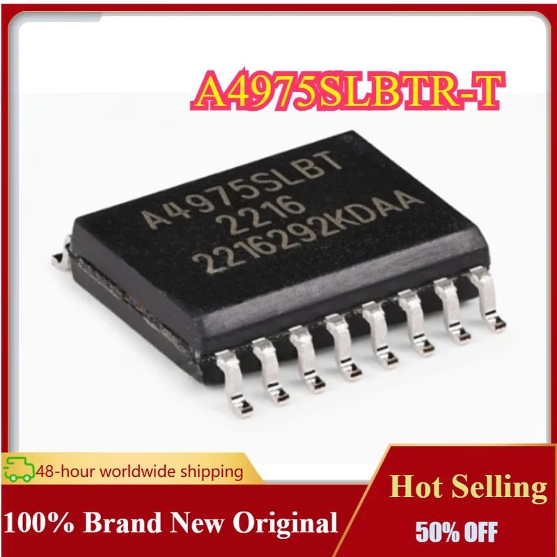 5-10PCS 100% New Original A4975SLBTR-T A4975SLBT A4975 SOP16 Chipset Original, Brand New, in Stock, Hot Selling.